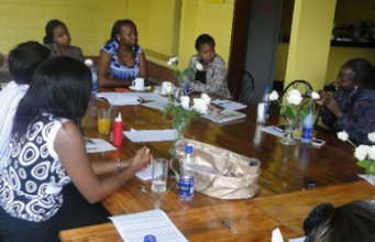 My Participation in a Focus Group Discussion Talking About Child Nutrition