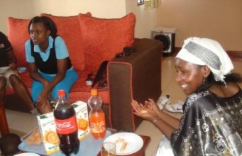 When my Girlfriends Visited Kitty