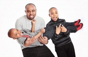 The Fashionable Kids: Tyrell and Jason (and their dad)