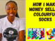 How I Make Money Selling Colourful Socks