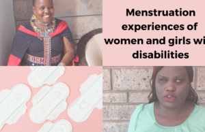 The menstruation experiences of women and girls with disability in Kenya