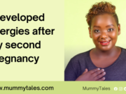 “I developed allergies after pregnancy” -Carole Kobia Kenyan-mothers