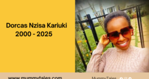 Dorcas Nzisa: a young Kenyan mother who lost her life to childbirth complications dorcas-nzisa-kariuki-wabera