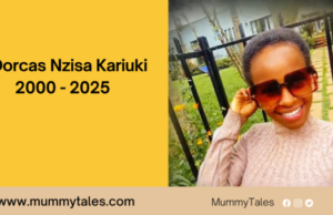 Dorcas Nzisa: a young Kenyan mother who lost her life to childbirth complications dorcas-nzisa-kariuki-wabera