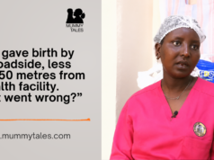 Kenyan woman gives birth by the roadside, less than 50 metres from a health facility. What went wrong? Kenyan-woman-gives-birth-by-roadside
